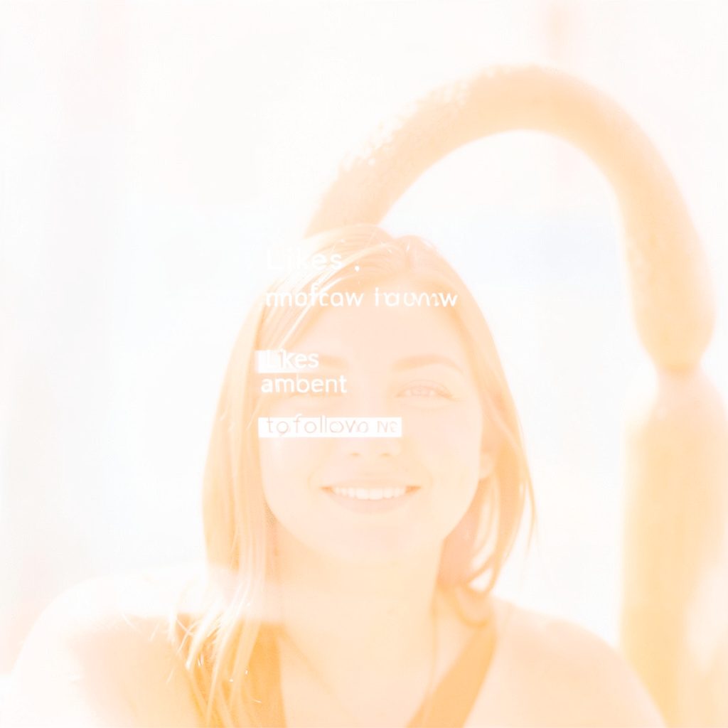 Mobile app screen showing a bright orange slider to select an amount of likes, set against a clean light background