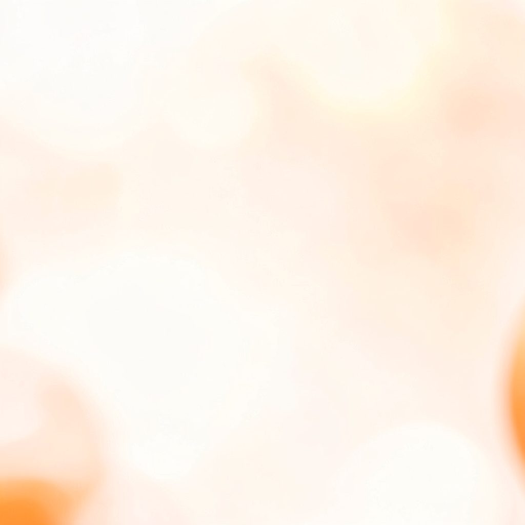 App interface with a slider for choosing a follower count, shown in a bright, minimal layout with orange accent color